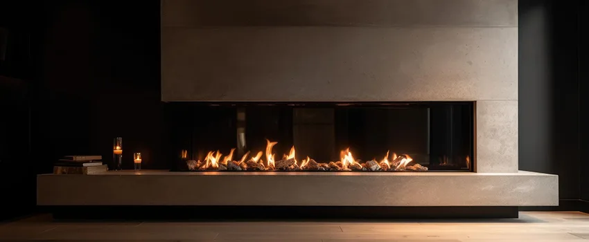 Gas Fireplace Ember Bed Design Services in Westmont, Illinois