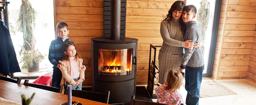 Morso Cast Iron Fireplace Insert Installation in Westmont, Illinois