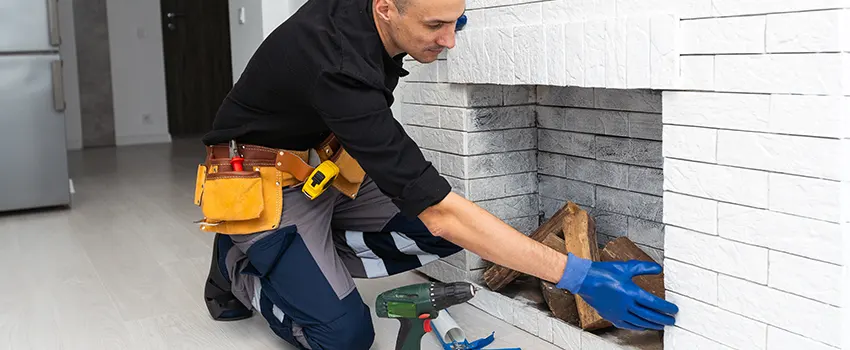 Fireplace Damaged Damper Frame Repair Services in Westmont, Illinois